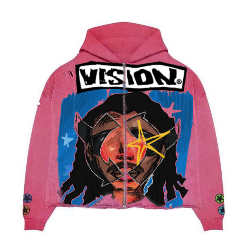 Vision Signature Cropped Hoodie