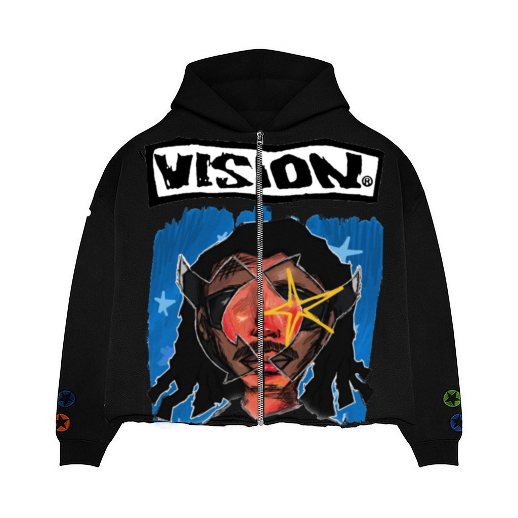 Vision Signature Cropped Hoodie